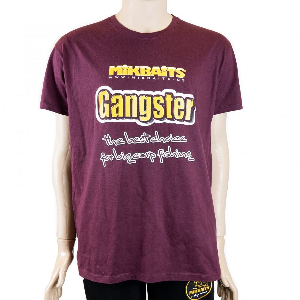 Mikbaits tričko gangster burgundy - velikost 3xl