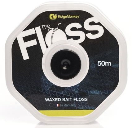 Ridgemonkey šňůrka the floss waxed bait floss 50 m