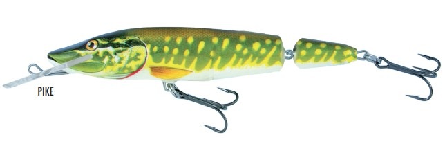 Salmo wobler pike jointed super deep runner limited edition models pike 11 cm