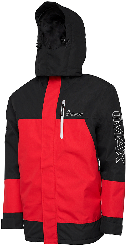 Imax bunda intenze jacket fiery red/ink - xxl