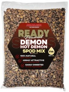 Starbaits směs partiklu ready seeds hot demon spod mix - 1 kg