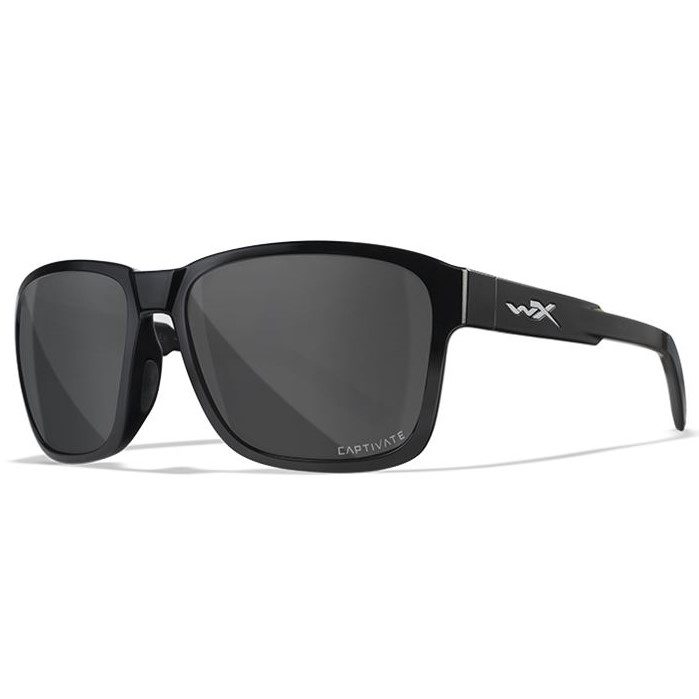 Wiley x polarizační brýle trek captivate polarized smoke grey gloss black