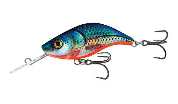 Salmo wobler sparky shad sinking blue holographic shad 4 cm 3 g