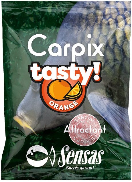 Sensas posilovač powder carp tasty 300 g - orange