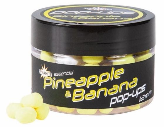 Dynamite baits pop-up fluro pineapple banana - 12 mm