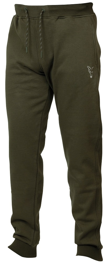Fox tepláky collection green silver joggers-velikost l