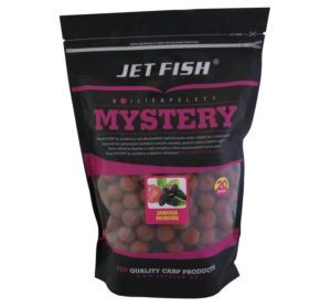 Jet fish boilie mystery jahoda moruše - 1 kg 24 mm