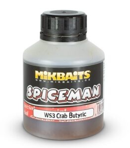 Mikbaits booster spiceman ws3 crab butyric 250 ml