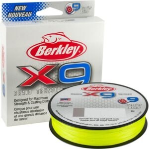 Berkley splétaná šňůra x9 fluro green 150 m-průměr 0