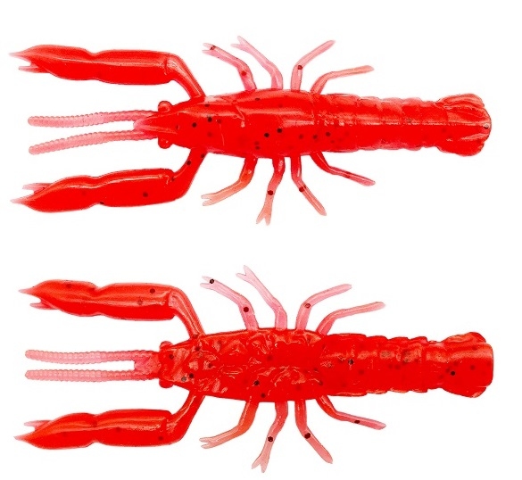 Savage gear gumová nástraha 3d crayfish rattling red uv 8 ks - 5