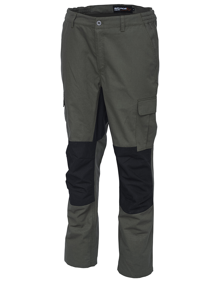 Savage gear kalhoty fighter trousers olive night - l