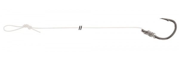 Uni cat návazec s hook mono rig 100 cm-velikost háčku 8/0 hmotnost 81 kg