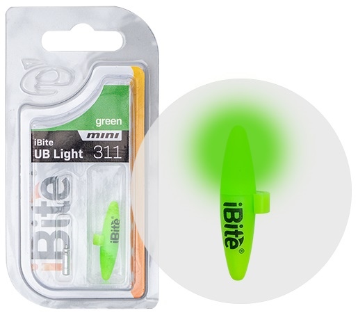 Ibite světlo na špičku ub light mini zelená