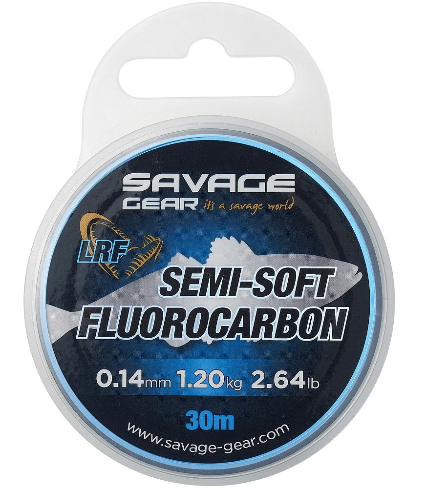 Savage gear fluorocarbon semi soft lrf clear 30 m - 0