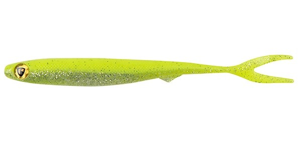 Fox rage gumová nástraha slick finesse super soft uv chartreuse ayu - 20 cm