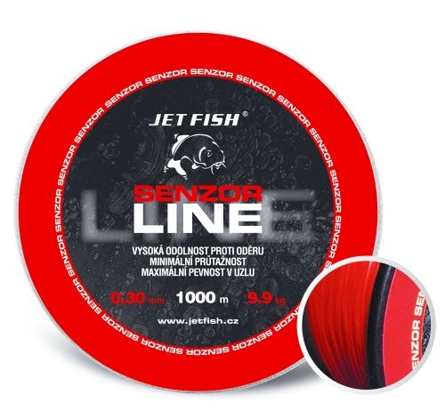 Jet fish senzor line red 1000 m-průměr 0
