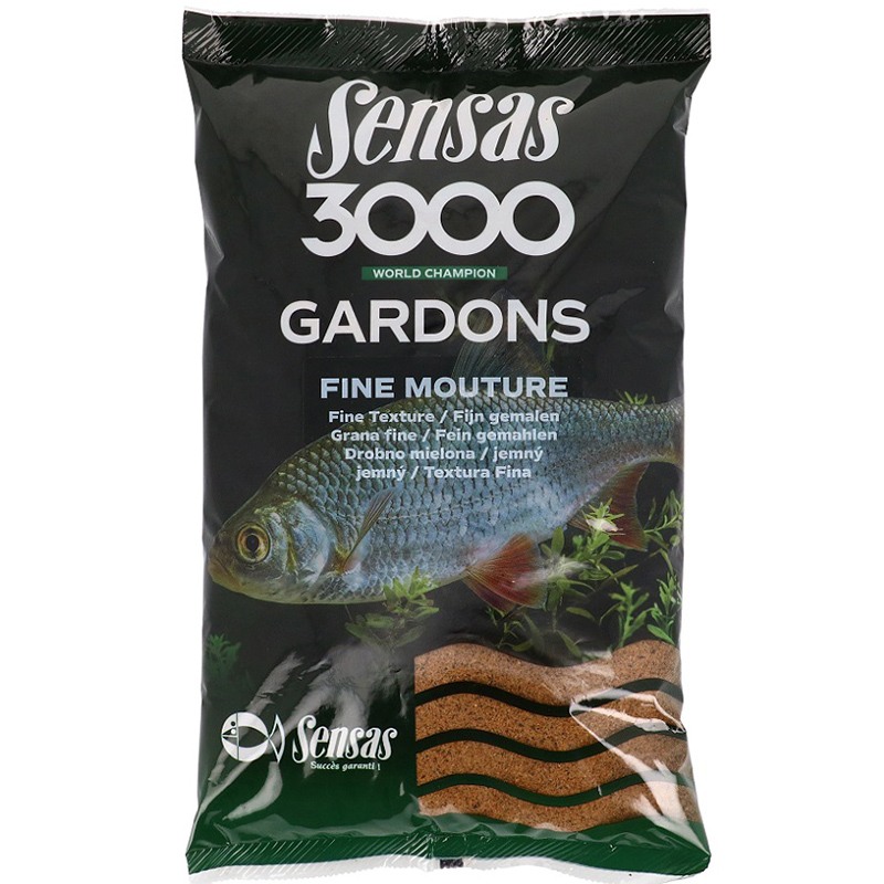 Sensas krmení 3000 gardons 1 kg - fine (plotice jemné)