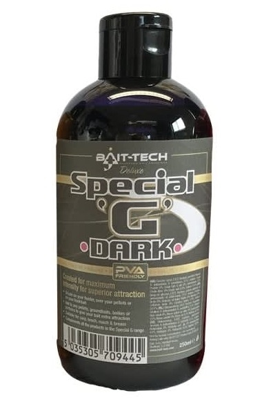 Bait-tech tekutý posilovač deluxe special g dark 250 ml