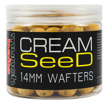 Munch baits vyvážené boilie cream seed wafters 200 ml-14 mm