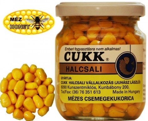 Cukk kukuřice bez nálevu 220 ml-česnek/med