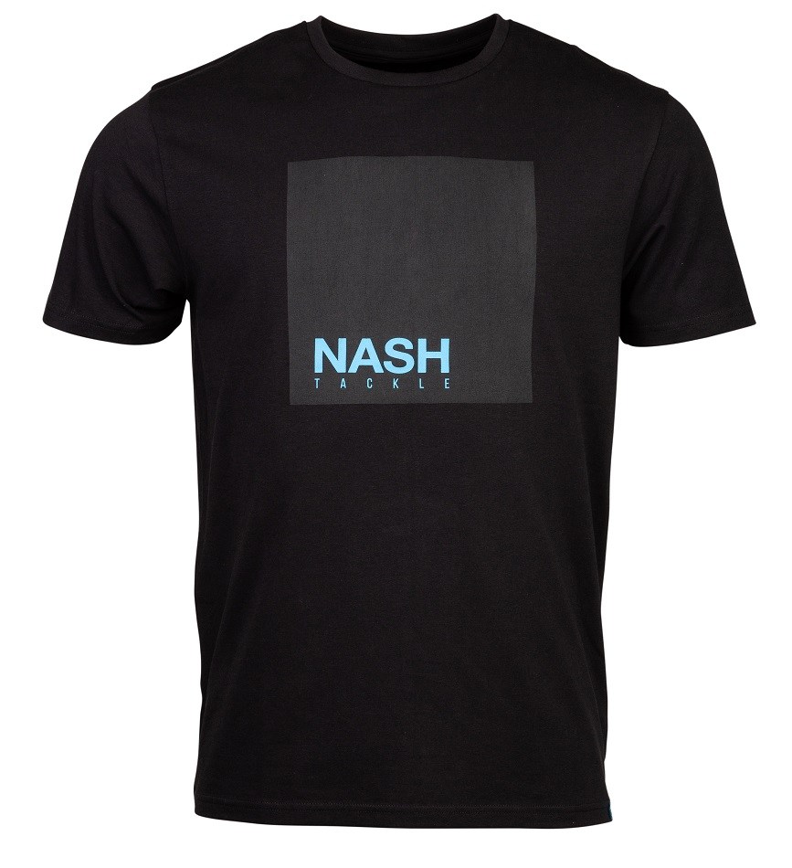 Nash tričko elasta-breathe t-shirt black - velikost xxxl