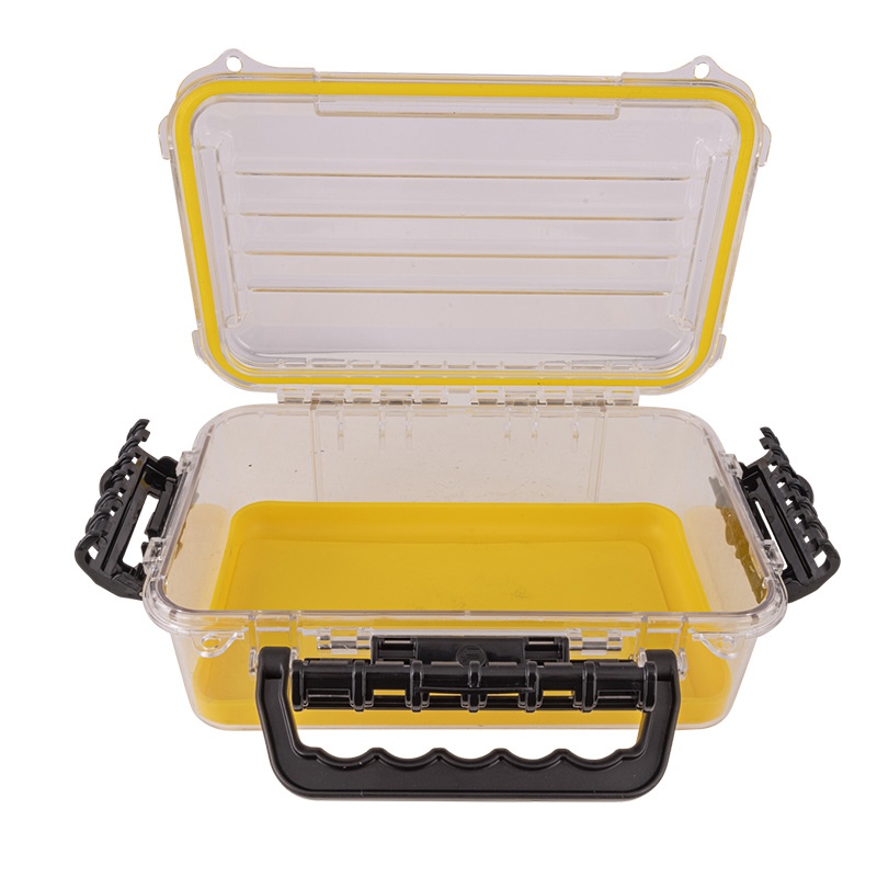 Plano krabička guide series waterproof cases yellow/clear