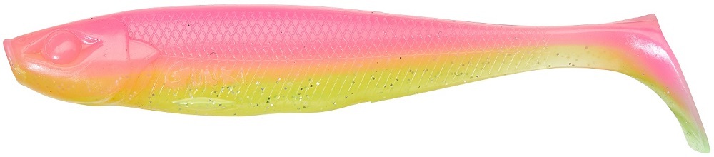 Gunki gumová nástraha bumpy pink chart - 13 cm 18