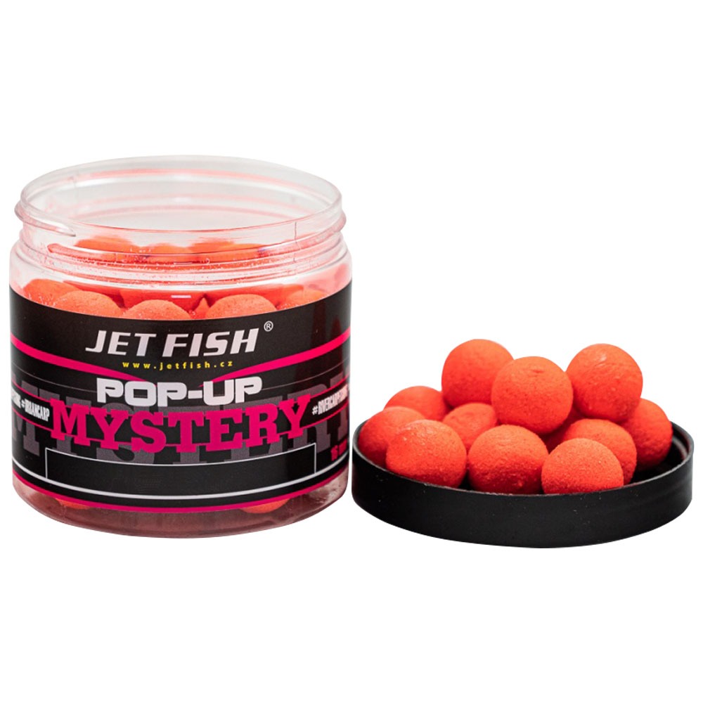 Jet fish mystery pop up jahoda moruše - 40 g 12 mm