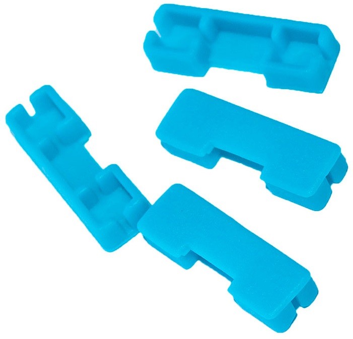 Matrix vložky pro kostřičky winder colour indicators light blue 4 ks