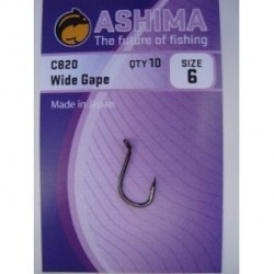 Ashima  háčky  c820 chod  (10ks)-velikost 6