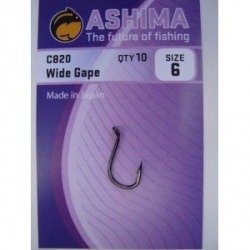 Ashima  háčky  c820 chod  (10ks)-velikost 8