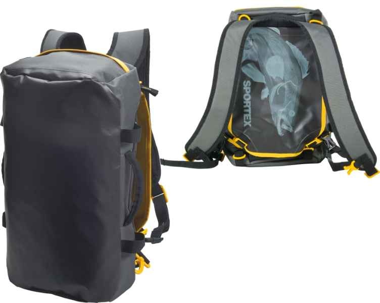 Sportex modulární batoh voděodolný tpu materiál - 48x35x18 cm