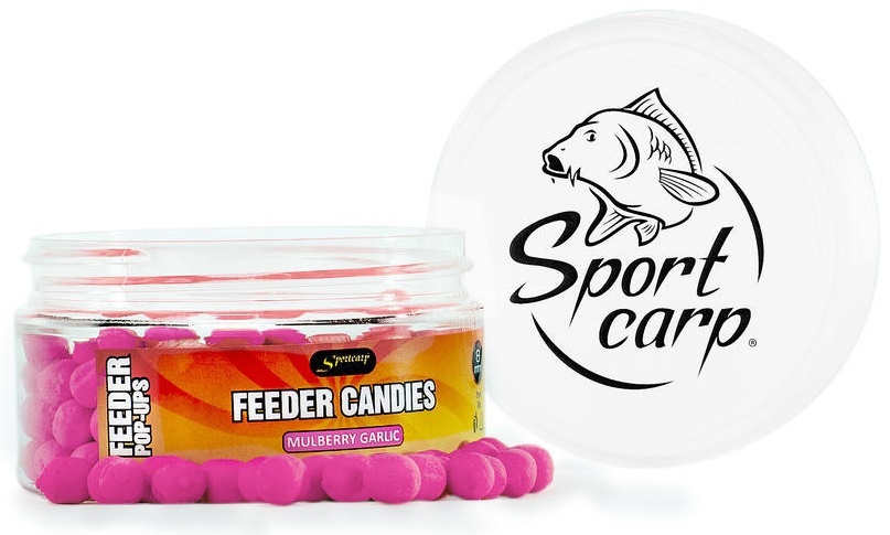 Sportcarp plovoucí nástrahy feeder candies 75 ml 8 mm-moruše česnek
