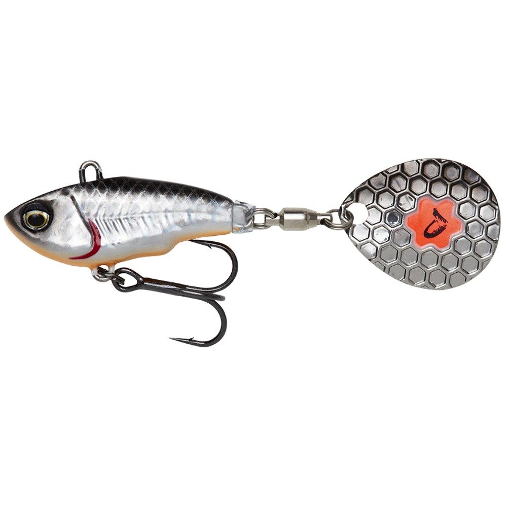 Savage gear fat tail spin sinking dirty silver - 6