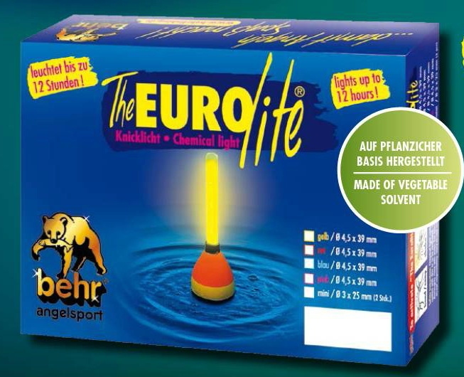 Behr chemické světýlko euro lite žluté - 4