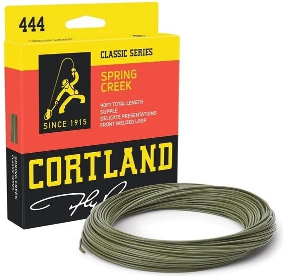 Cortland muškařská šňůra 444 classic spring creek freshwater olive 90 ft - wf3f