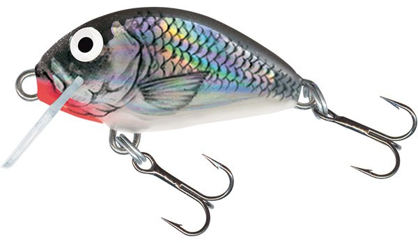 Salmo wobler tiny sinking holographic grey shiner 3 cm 2