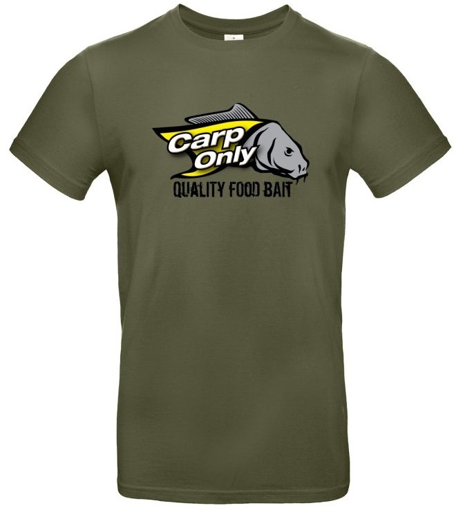 Carp only tričko exact khaki-velikost xxl