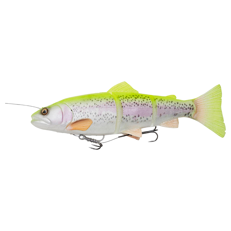 Savage gear gumová nástraha 4d linethru trout sinking lemon trout - 15 cm 40 g
