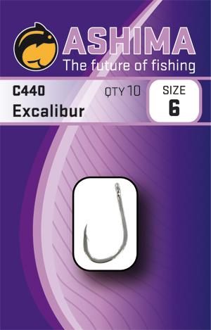 Ashima  háčky  c440 excalibur  (10ks)-velikost 2