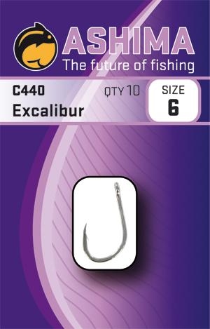 Ashima  háčky  c440 excalibur  (10ks)-velikost 4