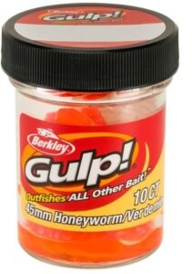 Berkley umělé nástrahy gulp honey worm-orange 4