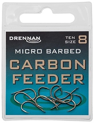 Drennan háčky carbon feeder - velikost 14