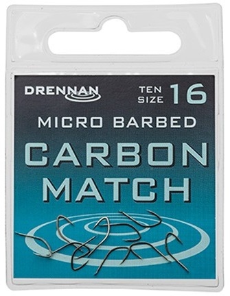 Drennan háčky carbon match - velikost 14