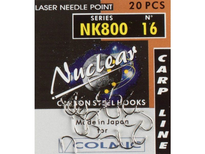 Colmic  háček nuclear nk800 20ks-velikost 16