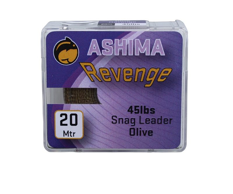 Ashima protioděrová šňůrka revenge 20 m -nosnost 45 lb / návin 20 m / barva olivová