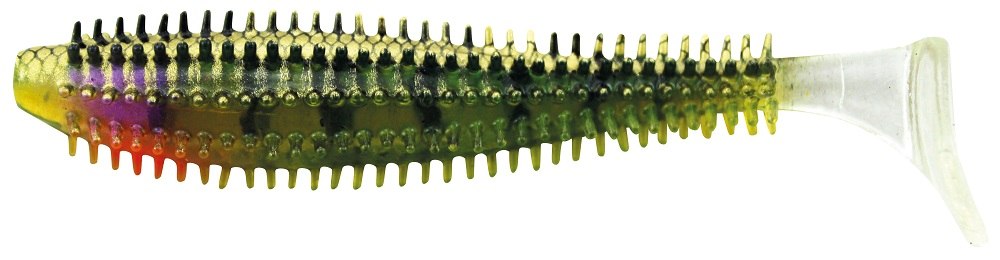 Fox rage gumová nástraha ultra uv spikey shads stickleback-12 cm