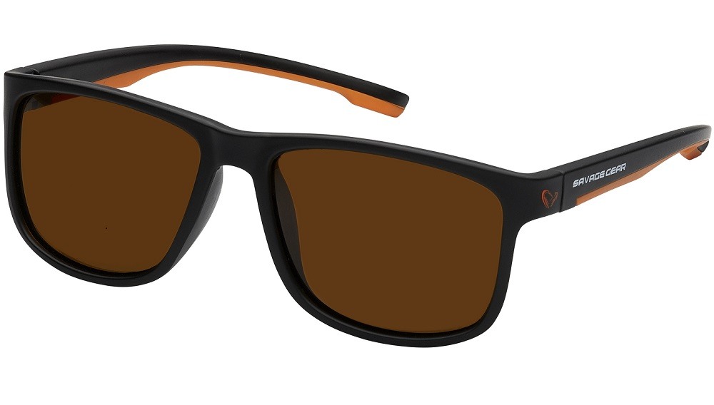 Savage gear brýle polarized sunglasses brown