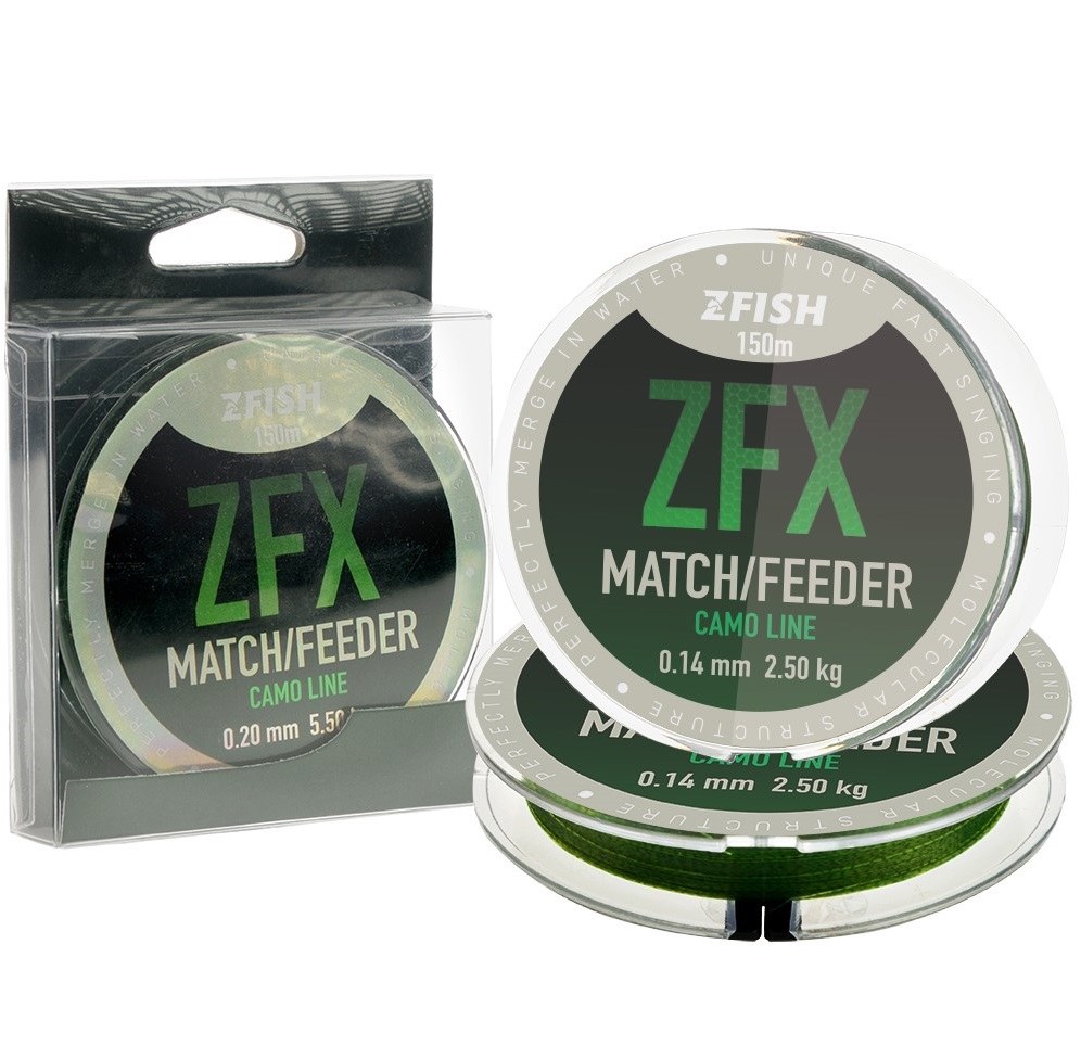 Zfish vlasec zfx match feeder camoline 150 m - 0