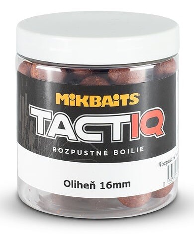 Mikbaits rozpustné boilies tactiq oliheň 250 ml - 16 mm